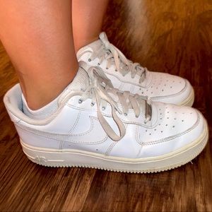 Nike Air Force Ones AF1s in White